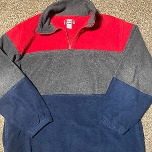 VTG 90’s R&R Jean Co Fleecw Quarter zip